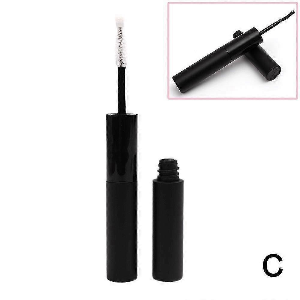 Black (C)$Double-head multifunctional self-grafting segmented mascara glue bond seal waterproof and firm glue