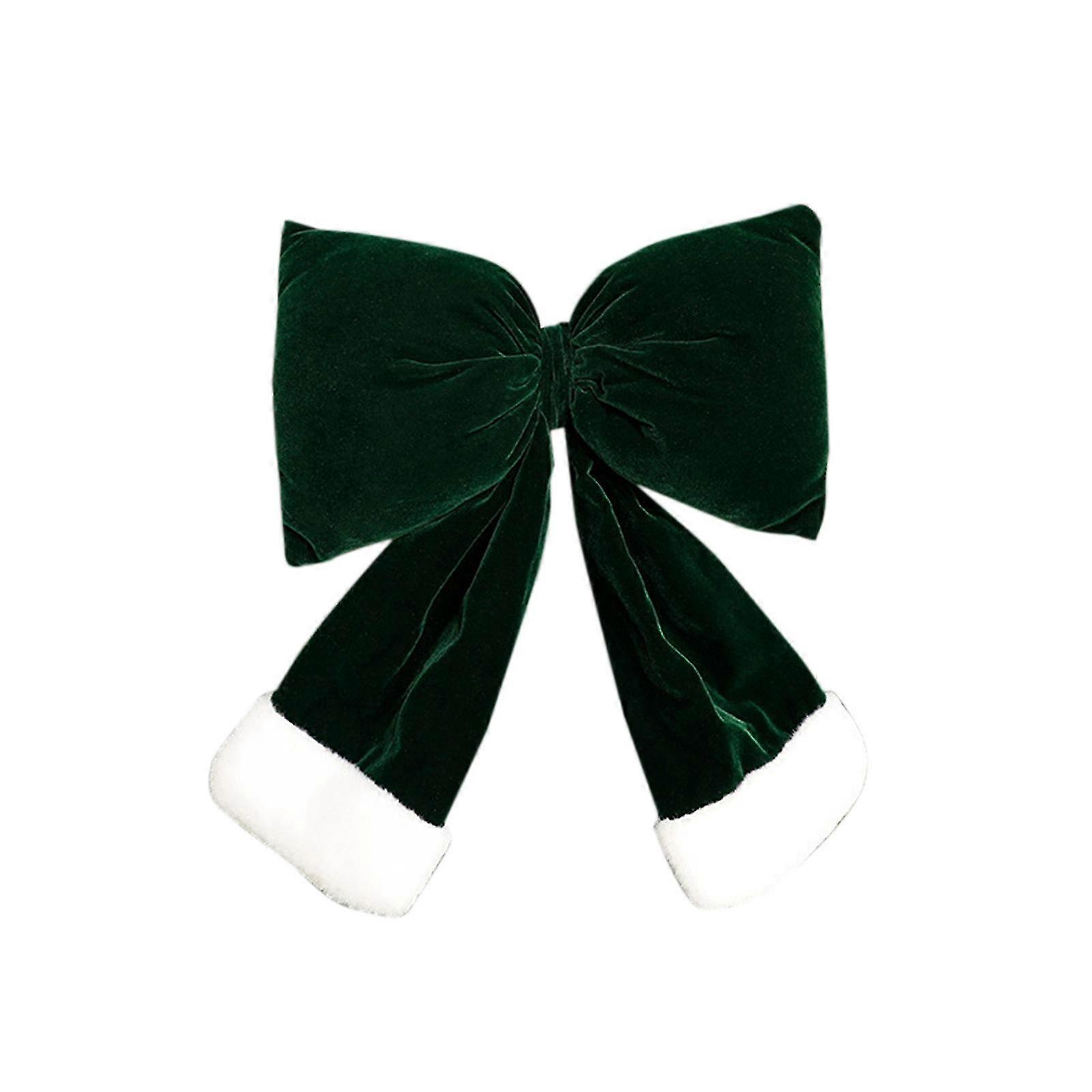 Festive bow decorations for Christmas trees and window displays