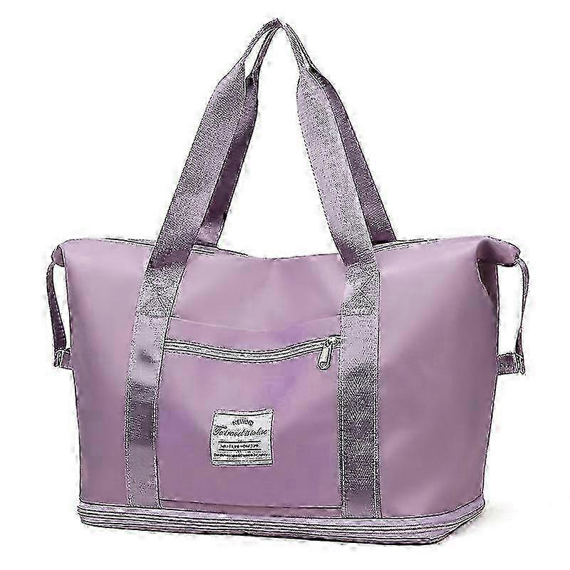 Expandable Double Shoulder Strap Travel Duffel Bag