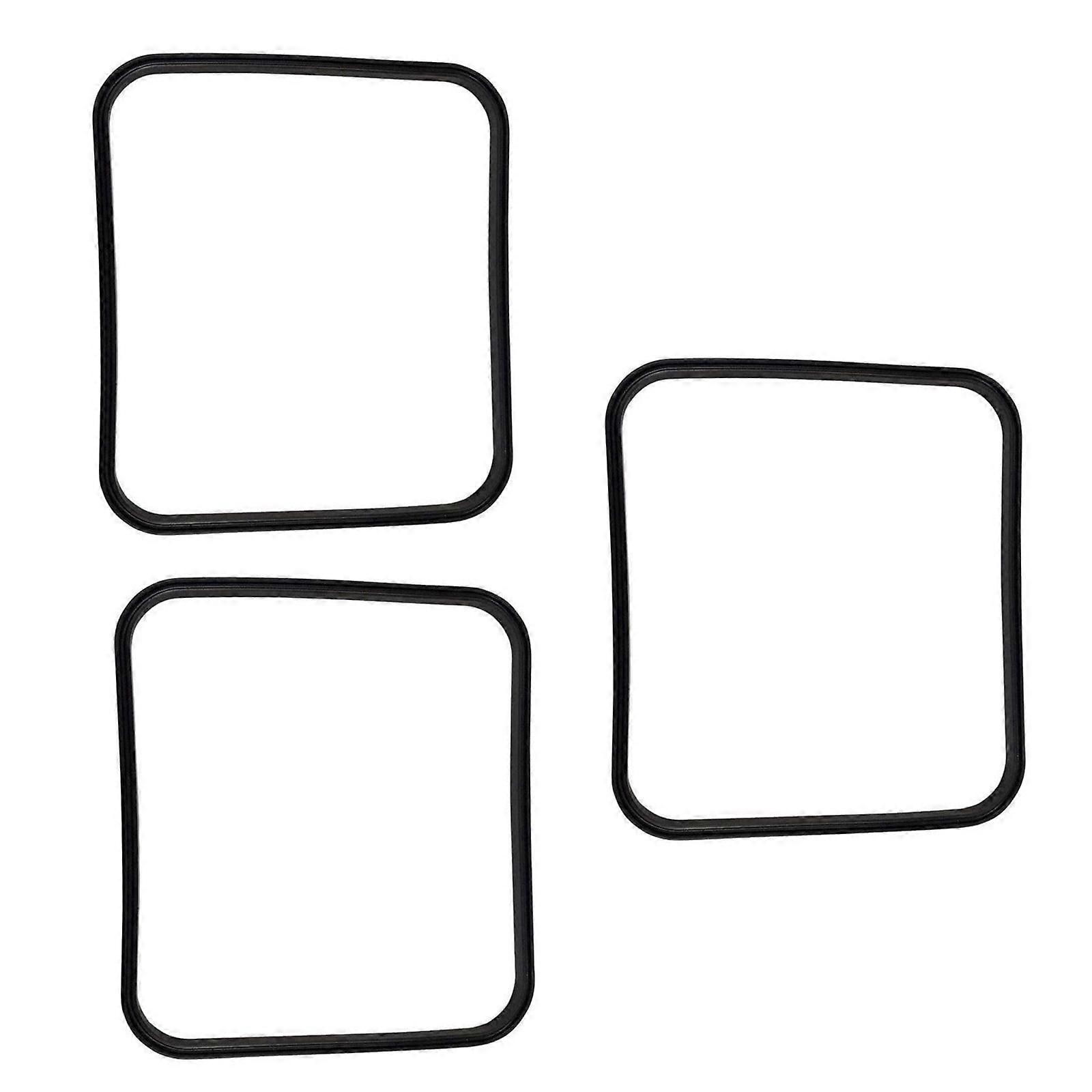 3Pieces Swimming Pool Pump Replacement Gasket Set Corrosion Resistant Rubber Sealing Component for SPX1600S Series Multicolor