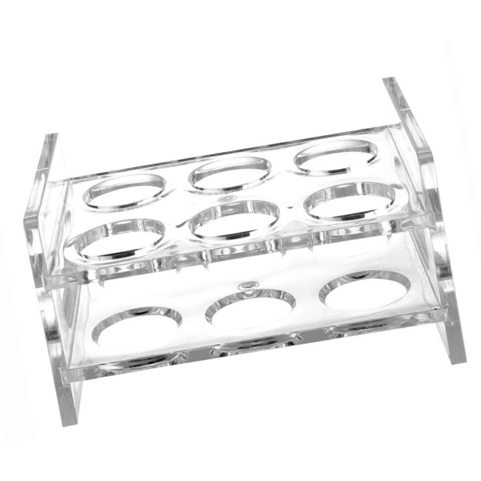 ToolLess Stand Vertical Wine Glass Rack Compact Modern Kitchen Storage Model J