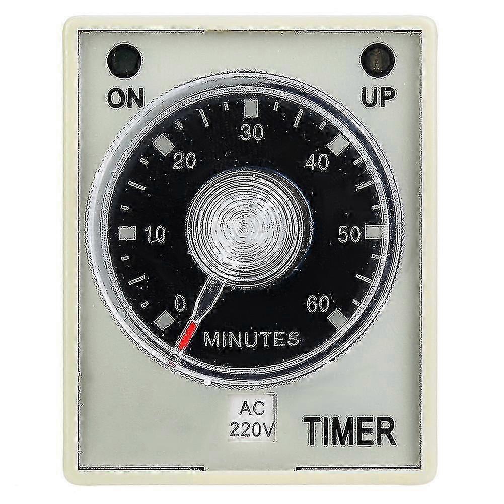 AH3-3 Timer Relay Electronic Type Adjustable Release Delay Timing Relay 8 Pins 60Min z