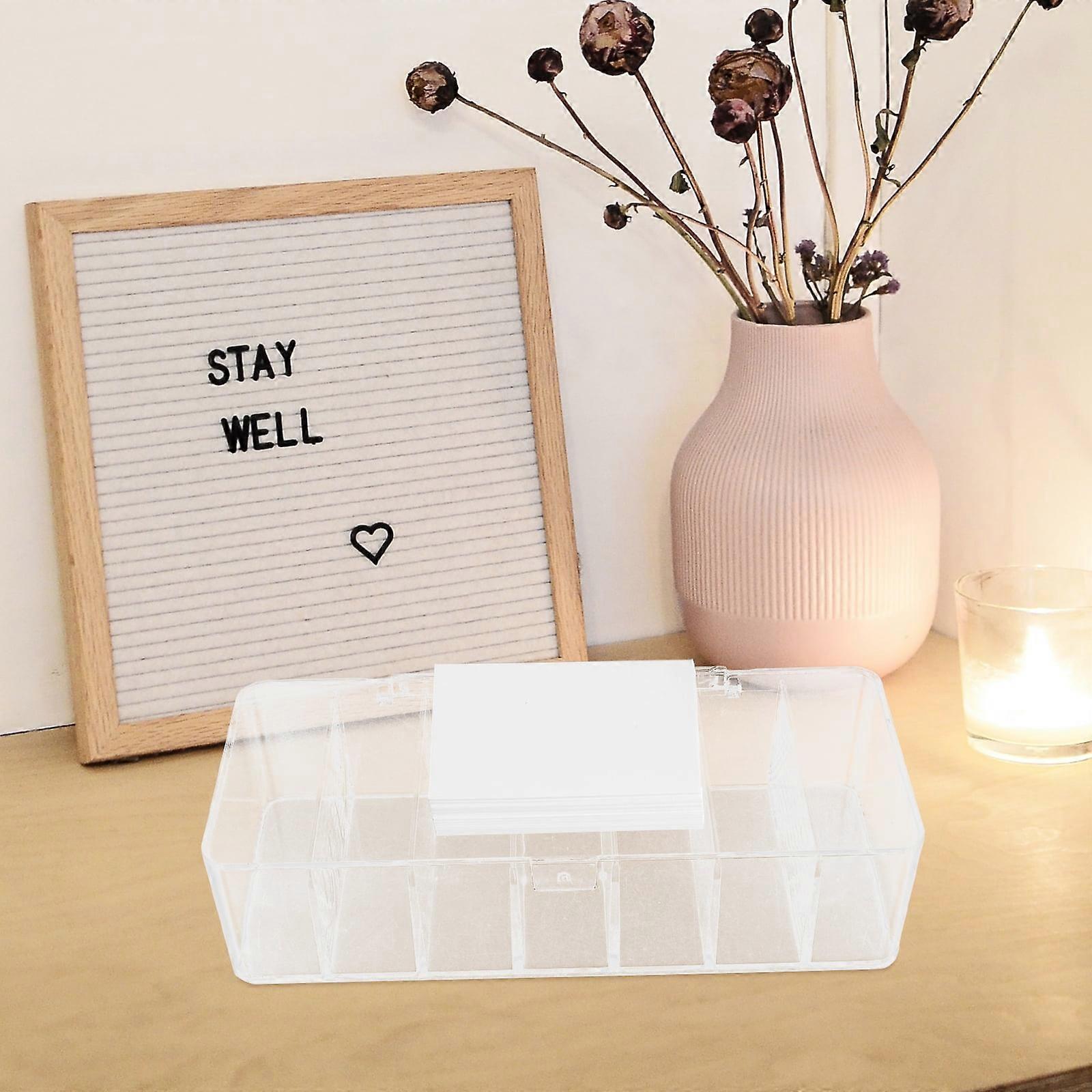 Card Box Case Cards Sorting Holder Storage Boxes for Trading Man Playing Plastic Business Baseballs Flexibility