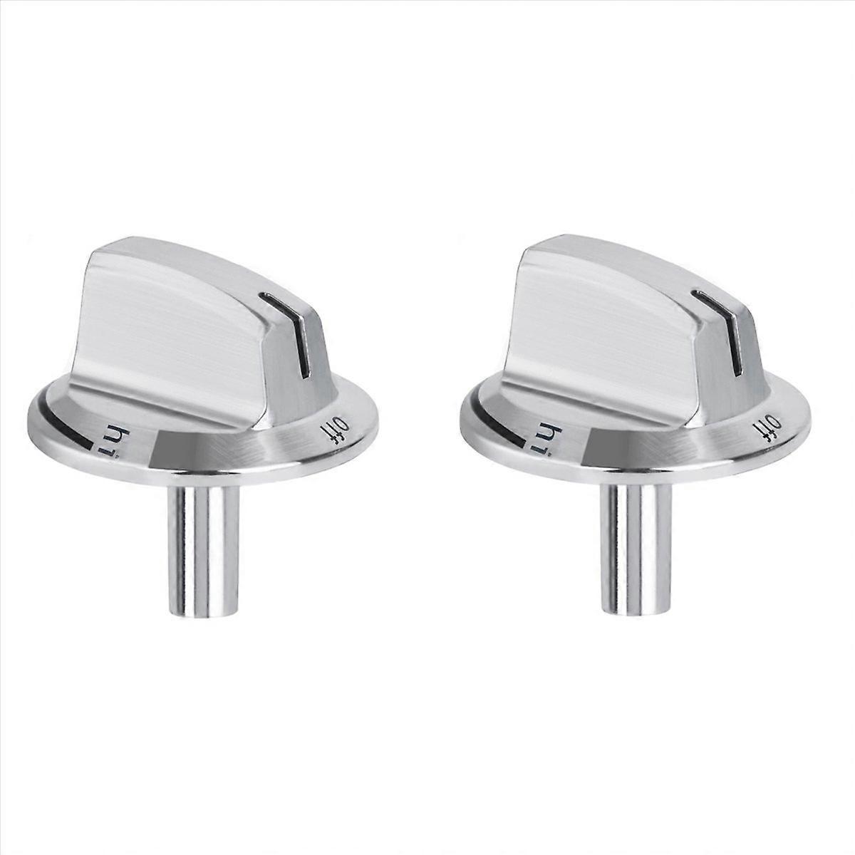 2 PCS Upgrade 5304525746 Long Stem Stove Knobs Replacements, Compatible Stove Range Oven Knobs