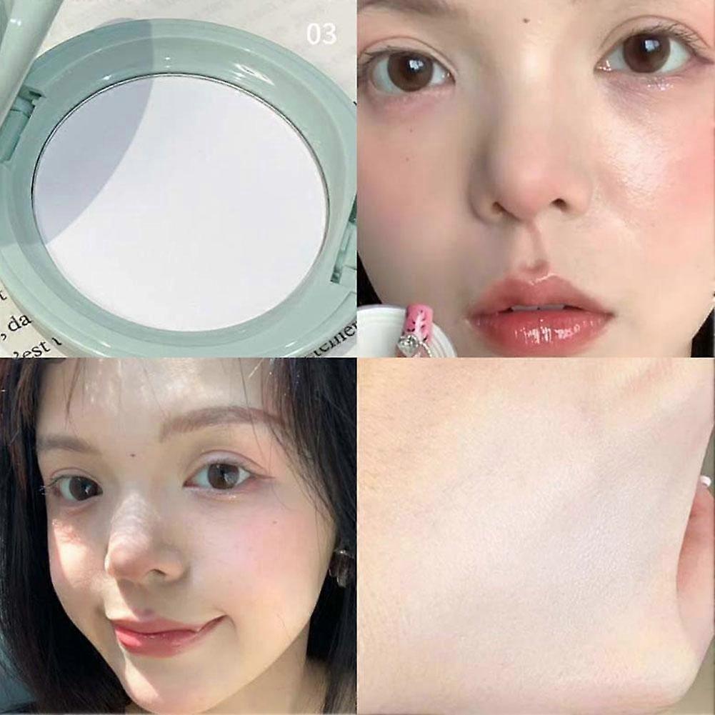 Light Translucent Powder Lightweight Matte Finish Oil Control Minimizes Pores All Skin Types Portable Compact