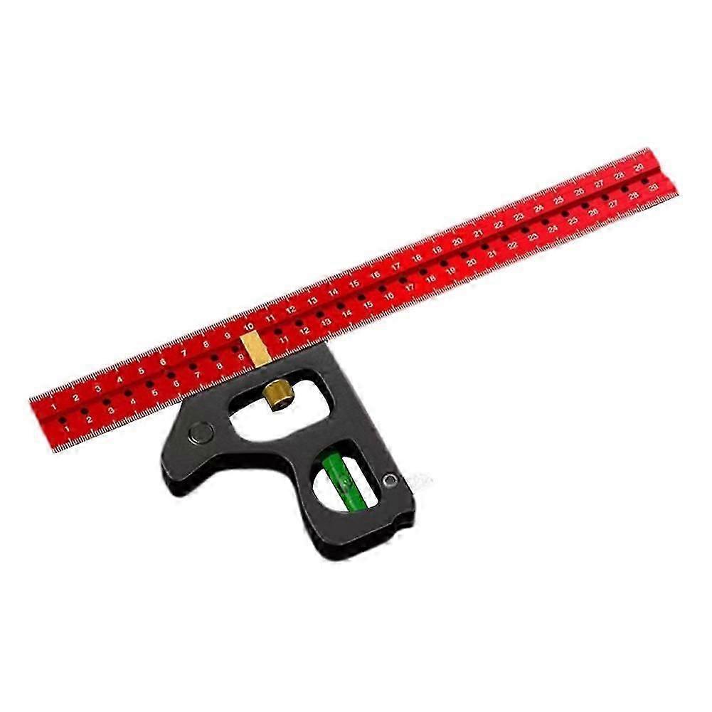 30/40cm Combination Right Angle Ruler Movable Square Ruler Woodworking