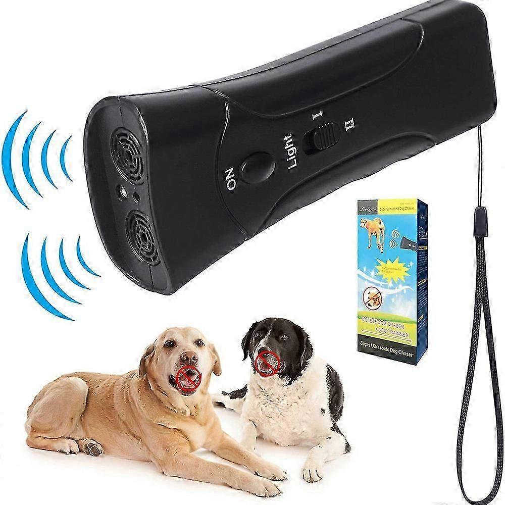 ​Ultrasonic Dog Bark Control Device with Training Function for Indoor Outdoor Pet Behavior Correction Effective Range 15m​