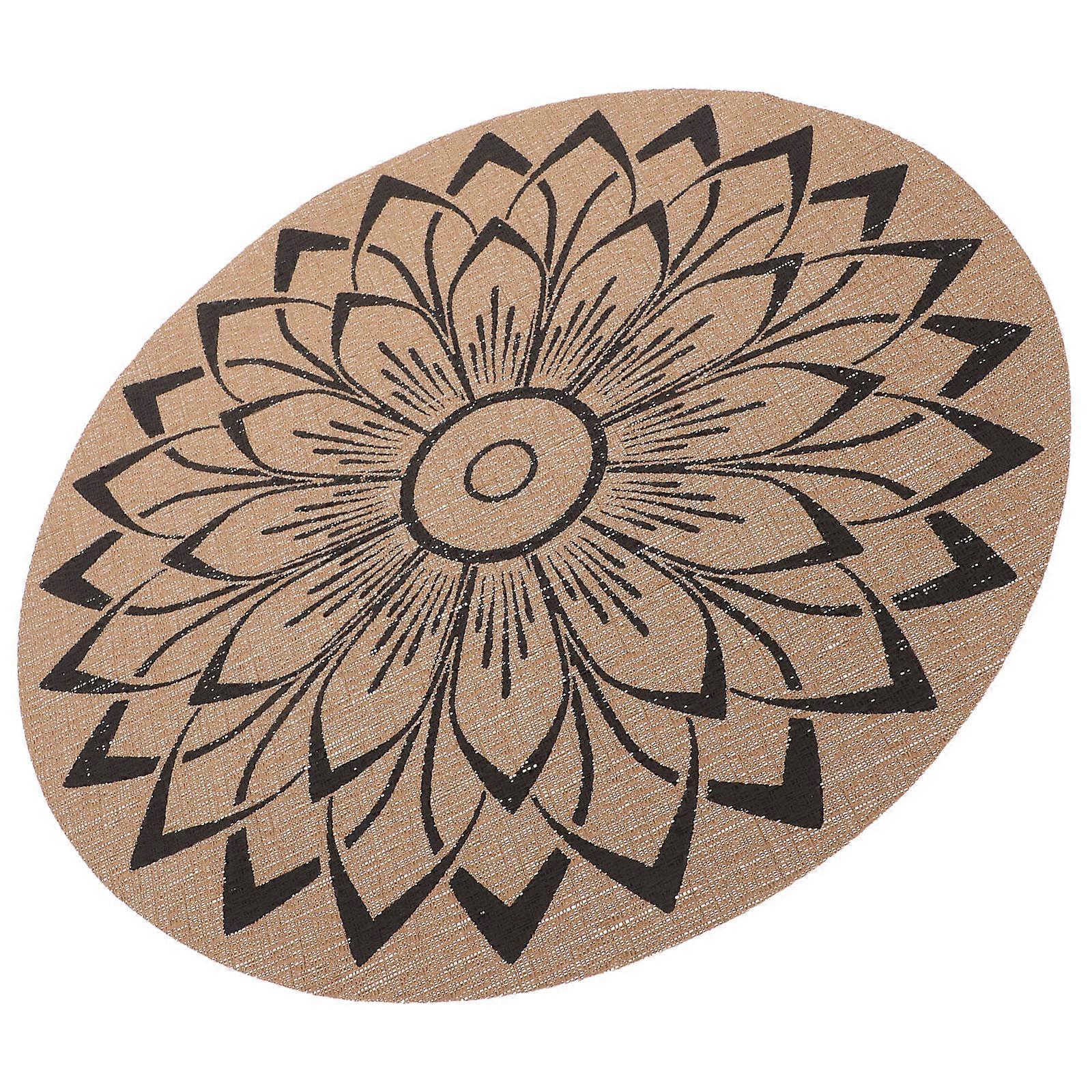 Heat Resistant Round Table Mat for Coffee Cups Waterproof Placemat