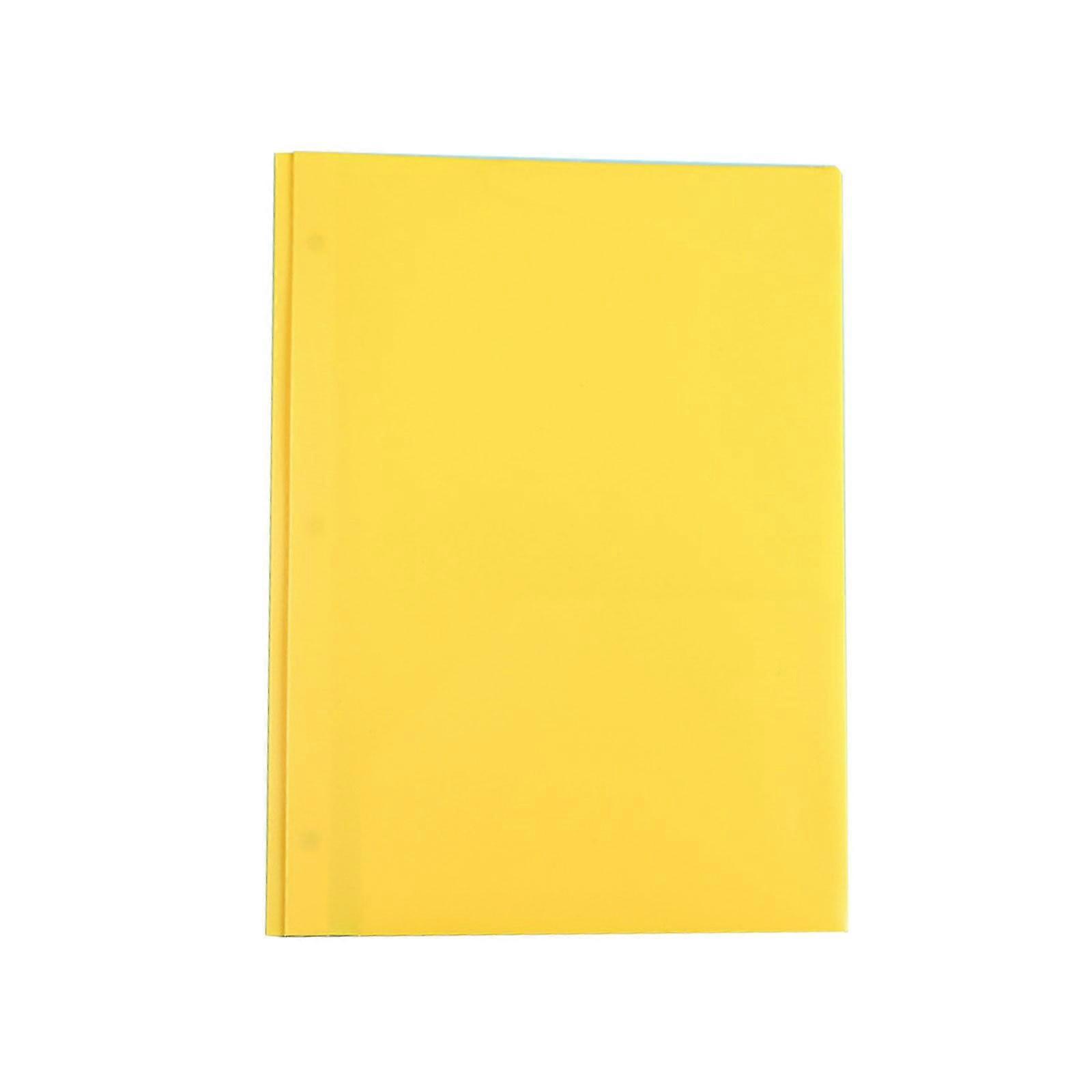 Office&Craft&Stationery Clearance! Lekdue Pp Tadpole Folder Double Pocket Folder Yellow A, 1Xpp Tadpole Clip Double Pocket Folder, Yellow