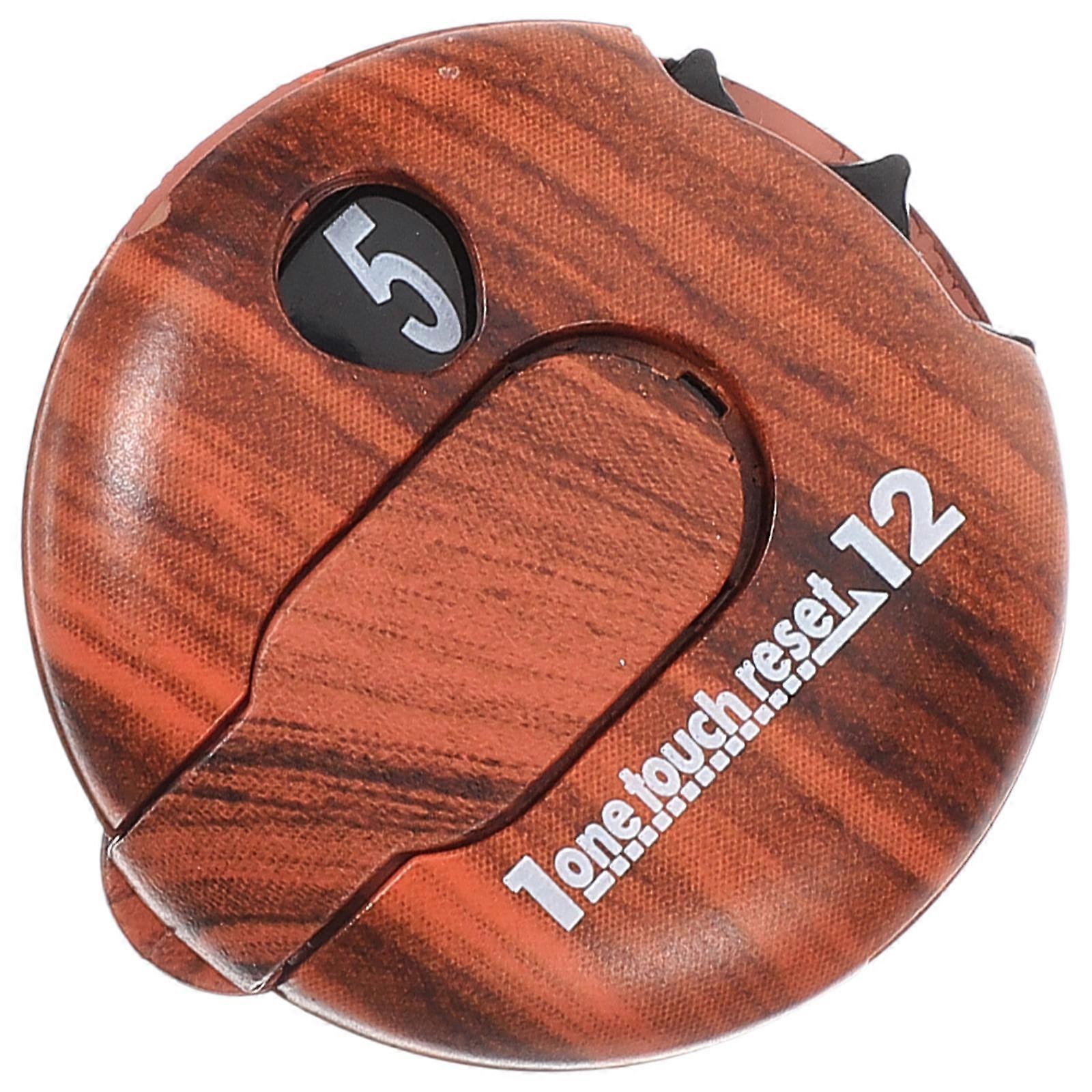 Golfing Scoring Mini Score Counter with Hat Clip for Outdoor 5Pcs