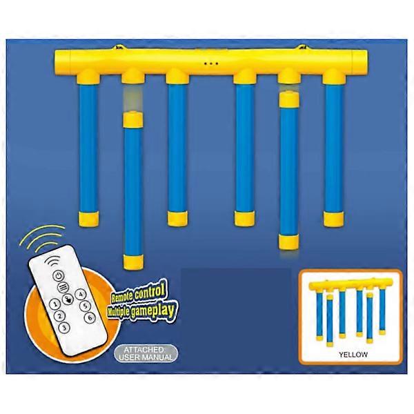 Catch game with falling sticks - Toy for hand-eye coordination and reaction training blue remote control