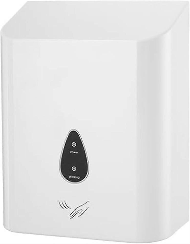 900W  Speed Automatic Electric Hand Dryer with Infrared Sensor for Bathroom, White 220V