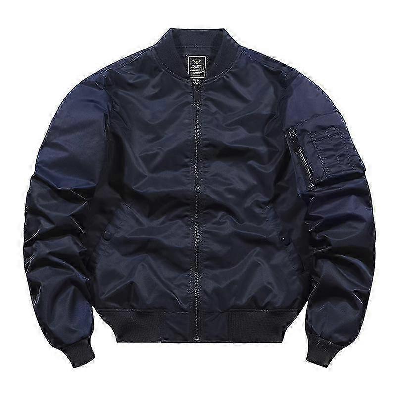 Lightweight Bomber Jacket for Men in Fashionable Spring Colors