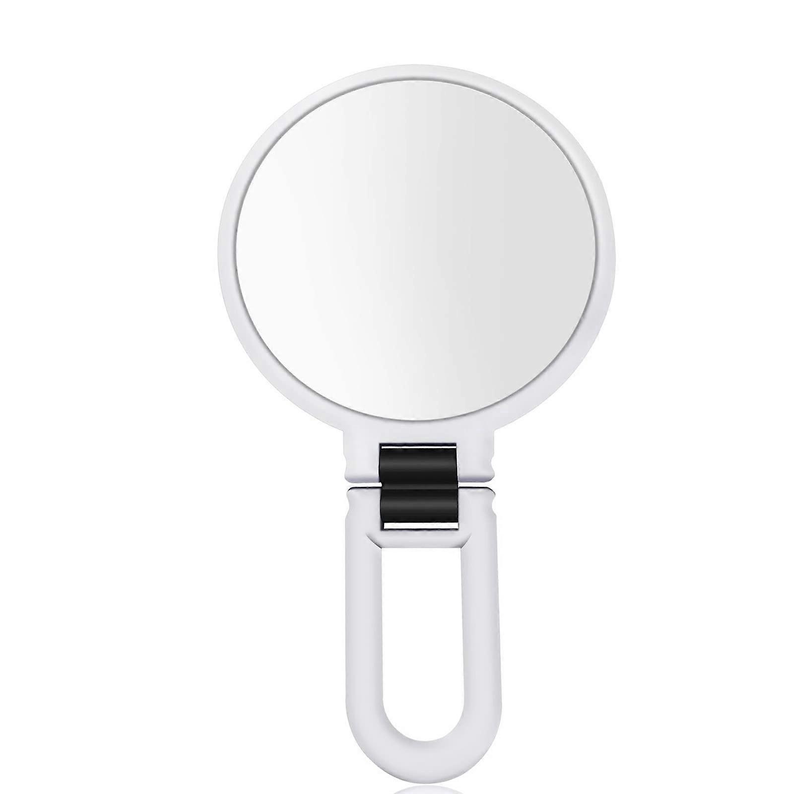 DoubleSided Magnifying Makeup Mirror, 360° Rotating Small Round Vanity Mirror for Home Tabletop