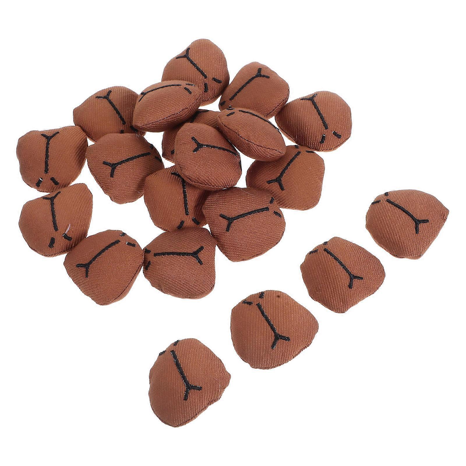 Plush Toy for Puppet Making Supplies Coffee 20Pcs Pack