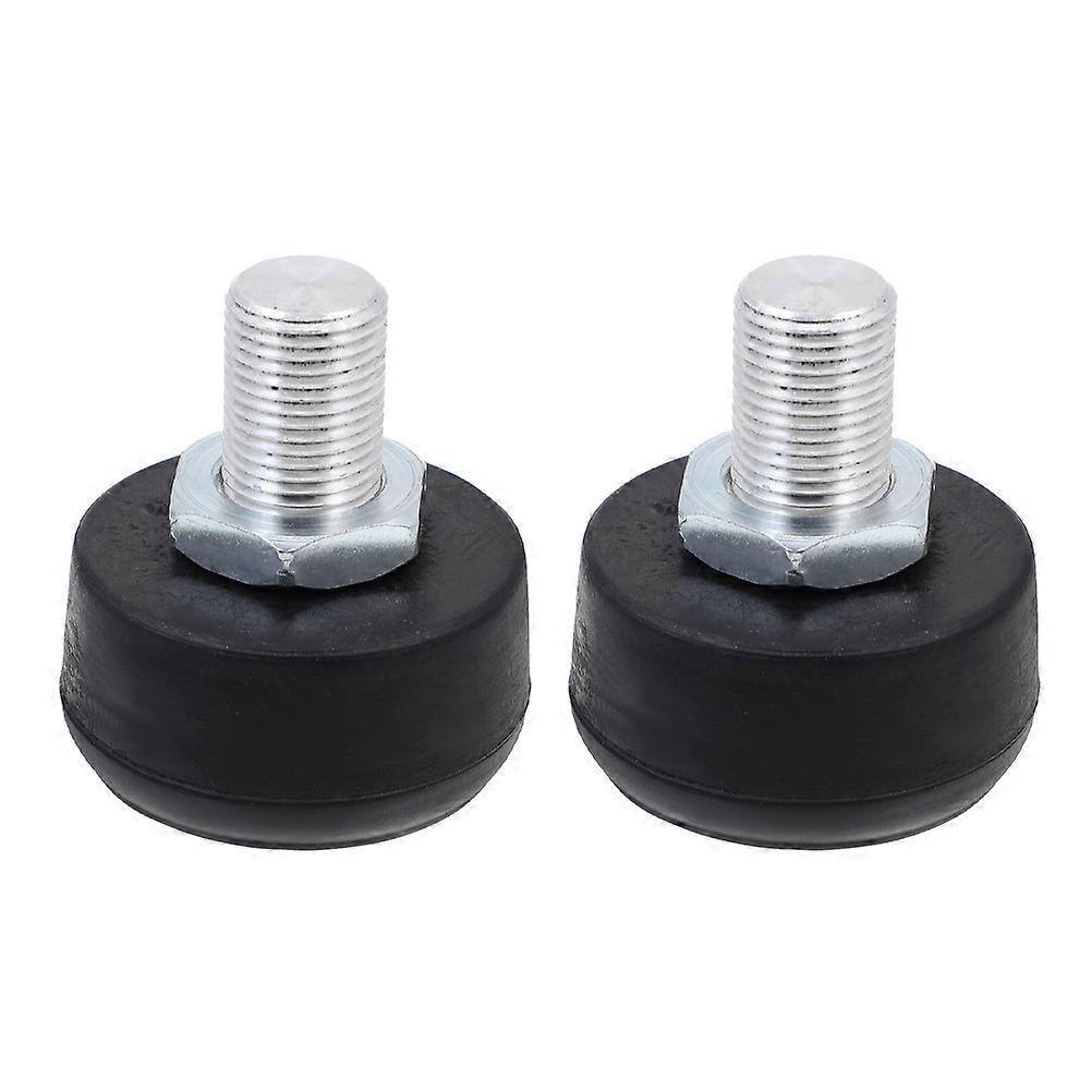 Black Rubber Roller Skating Toe Stoppers for Roller Skates 2Pcs