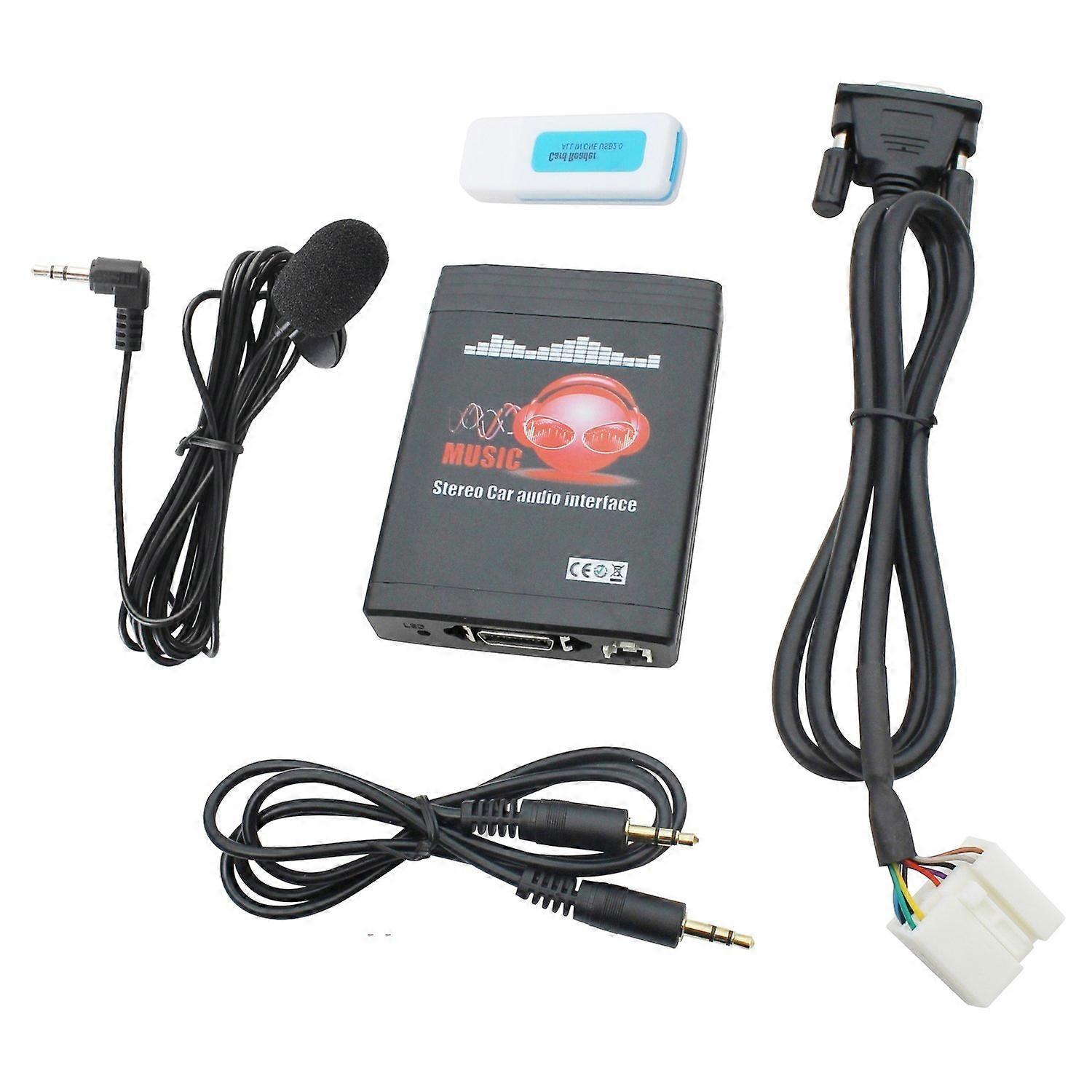 Bluetooth Car Adapter 5.0 with AUX USB Music Playback for Honda Acura Hands Calling