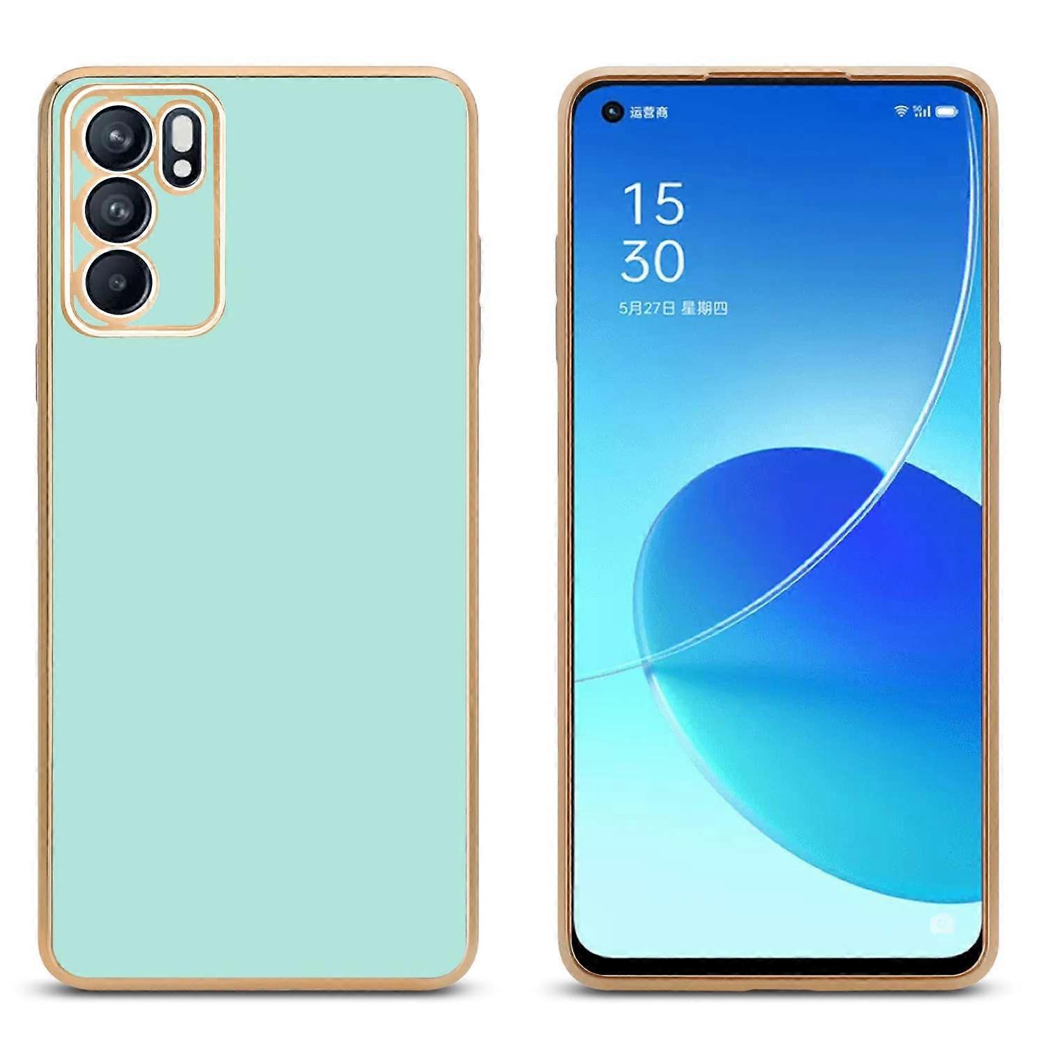 Capa Protetora TPU Capa Oppo Reno6 5G - com Protetor de Câmera