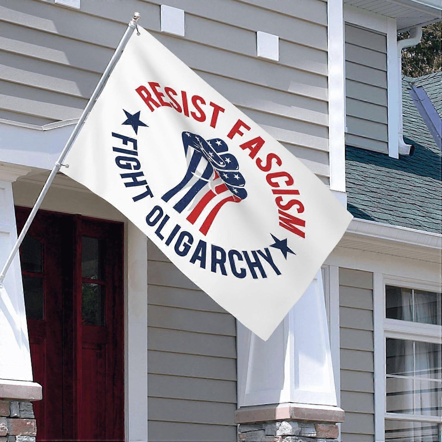 Fight Oligarchy Flags  rq 1098