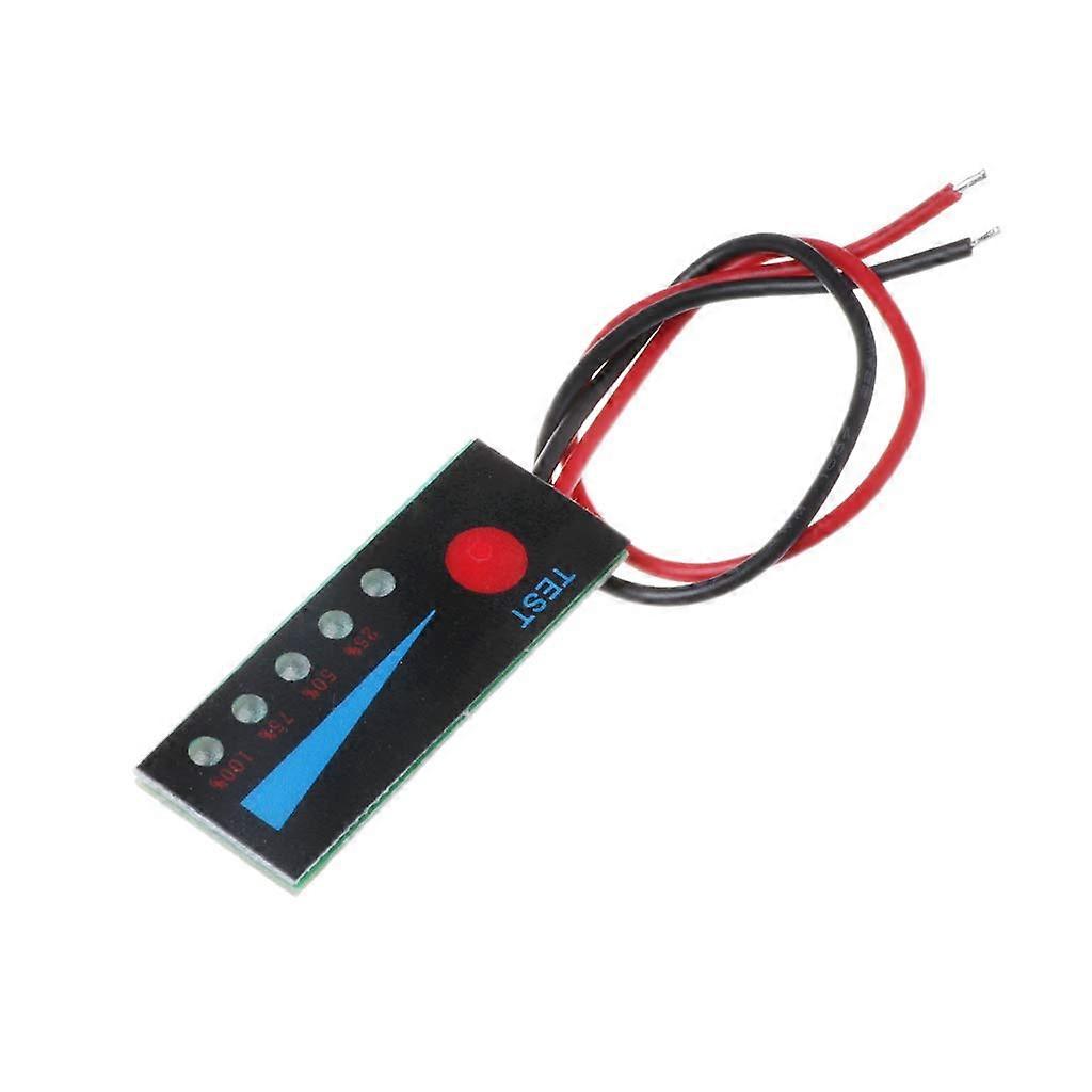 Battery Level Indicator 3.7V Power Module with RealTime LED Display for Lithium Battery Testing