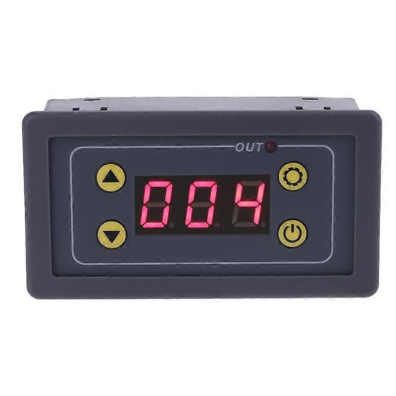 Practical Delay Relay Module with LCD Display for DC 5V 12V 24V Digital Timer Cycle Delay Control Switch Module AC 110V