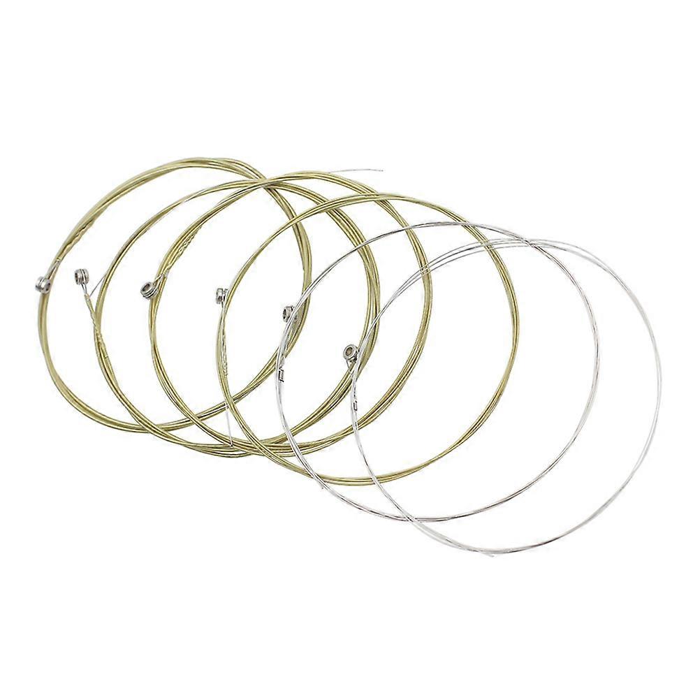 Multi Color Guitar Strings Set 6Pcs Electric Guitar Replacement Strings