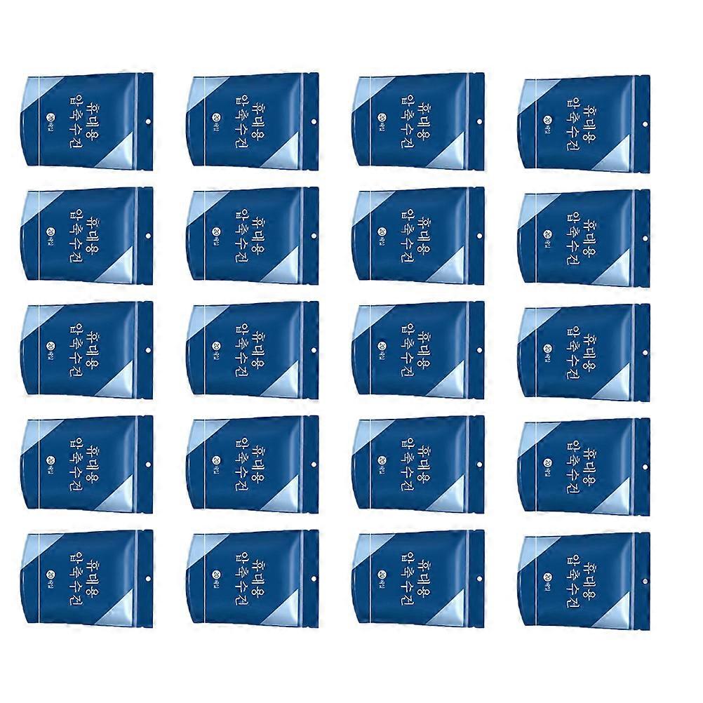 Disposable Towel Compressed Wipes for Quick Absorption 20Pcs