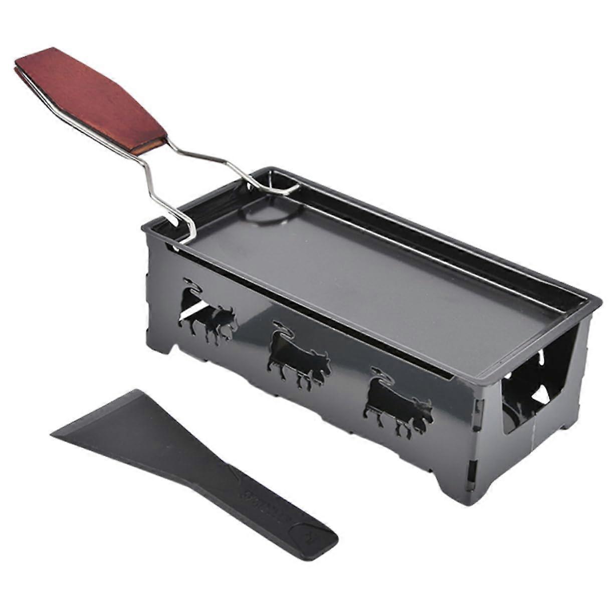 NonStick Cheese Melting Pan with Handle for Camping Picnic and Kitchen Baking