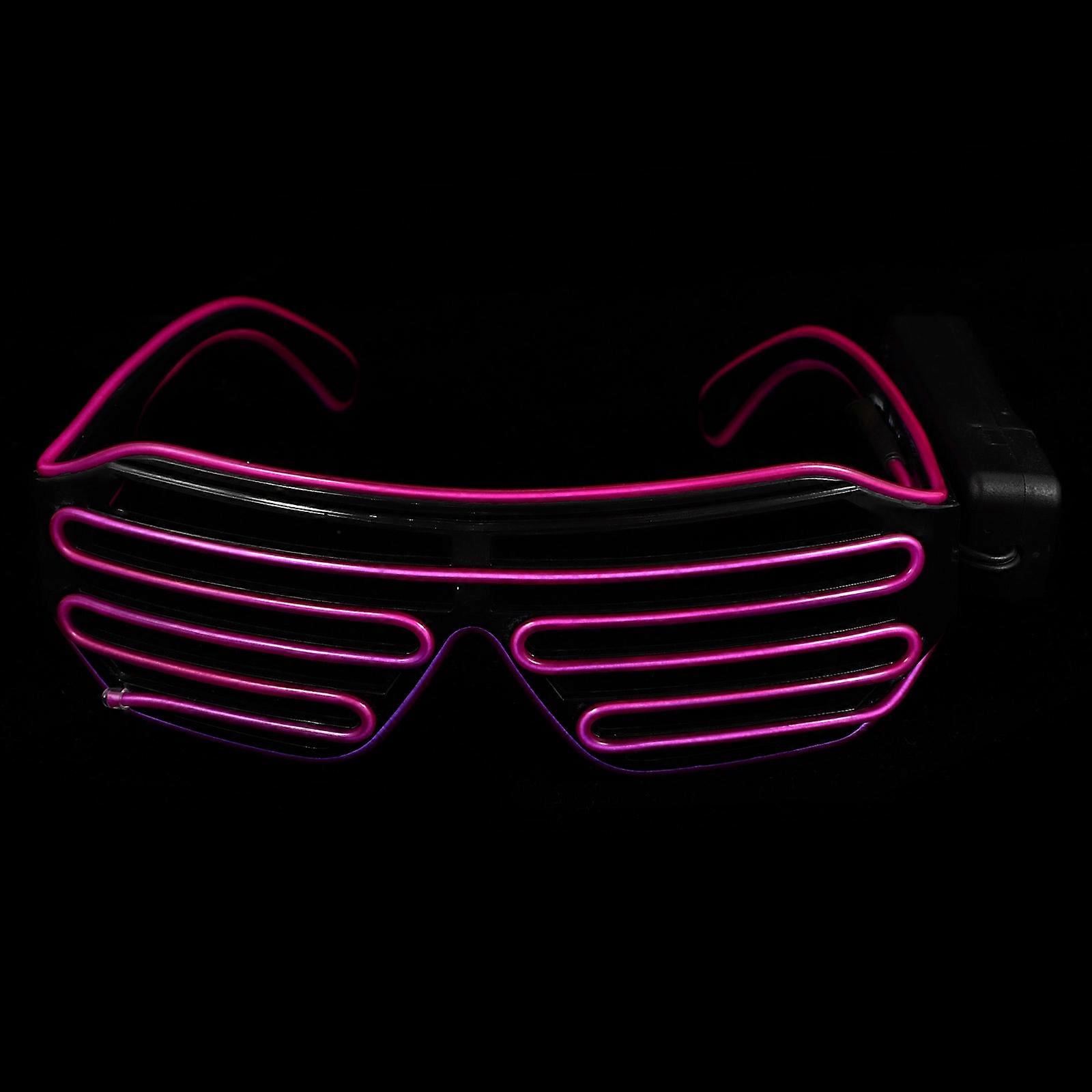 Wireless LED Eyeglasses Party Prop for Decoration Use 1Pair