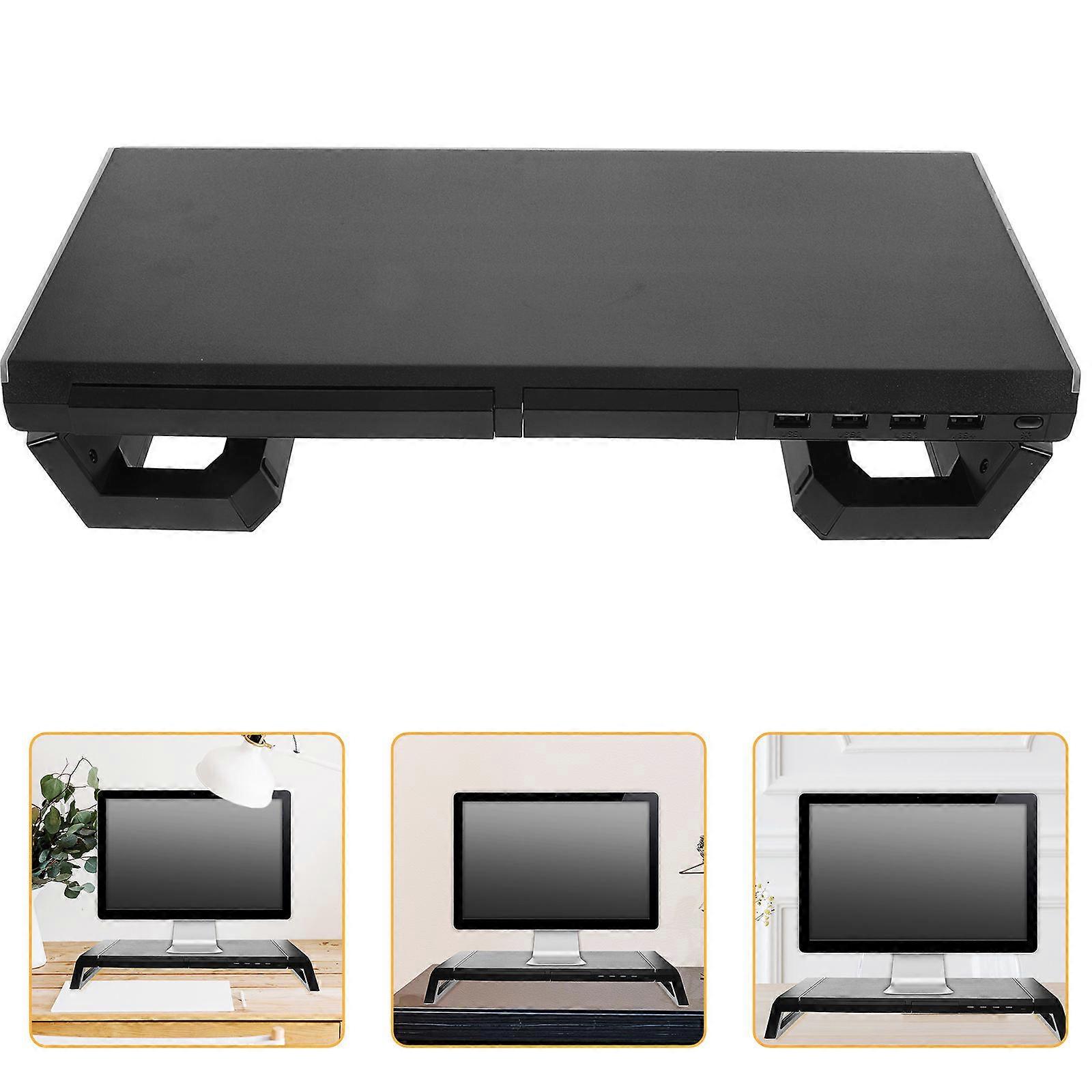 Desktop Monitor Stand Computer Screen Riser with Rgb Light