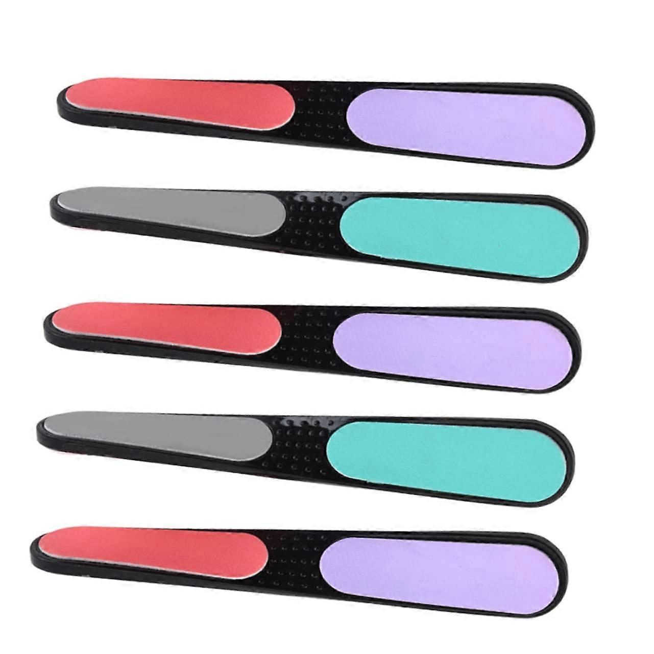 10pcs Double Sided Nail Files and Buffer Blocks Set MultiGrit for Professional Manicure