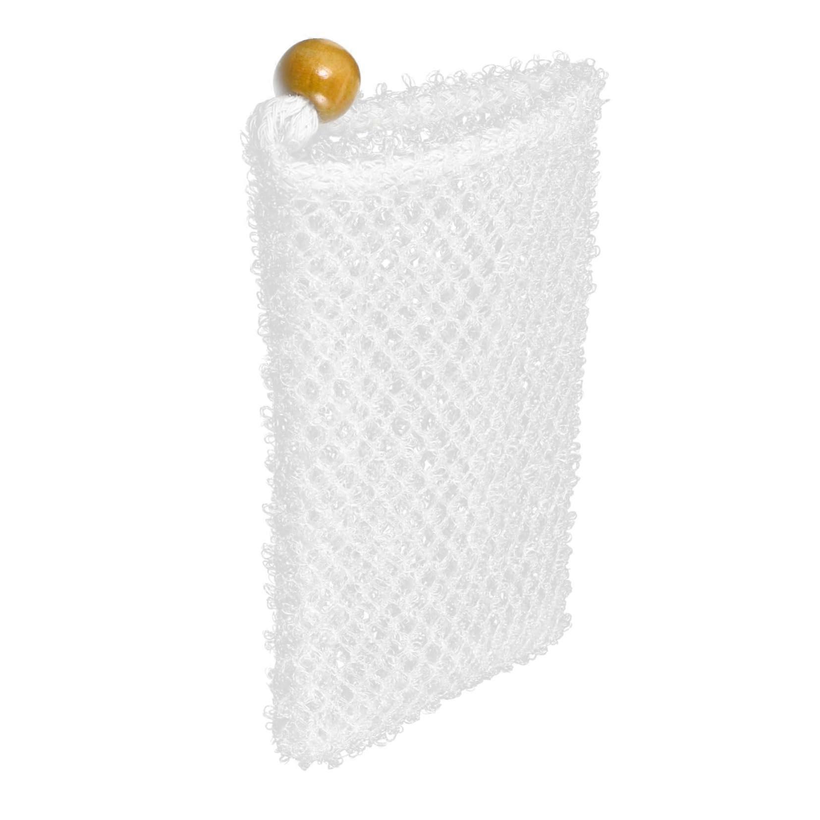 Mesh Soap Saver Pouch with Drawstring, QuickDrying Exfoliating Bag for Shower and Travel