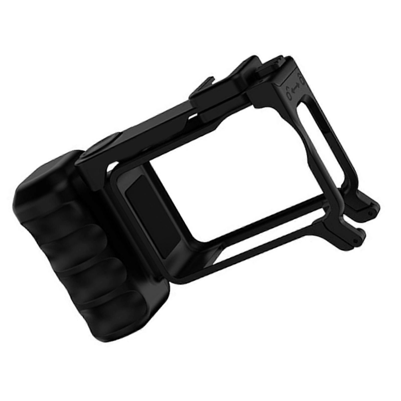 Stable Protective Frame Handle for Action 6 Cameras Ergonomic Hand Grip with Quick Release System Cold Shoe Mount Multicolor