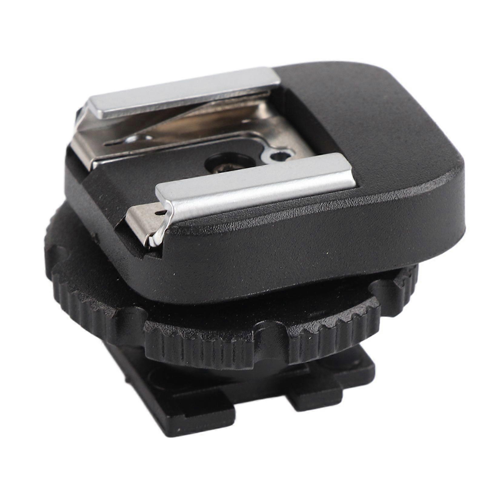 Black ABS Hot Shoe Adapter CSM3 Flash Mount Adapters for Camcorder Camera Accessory