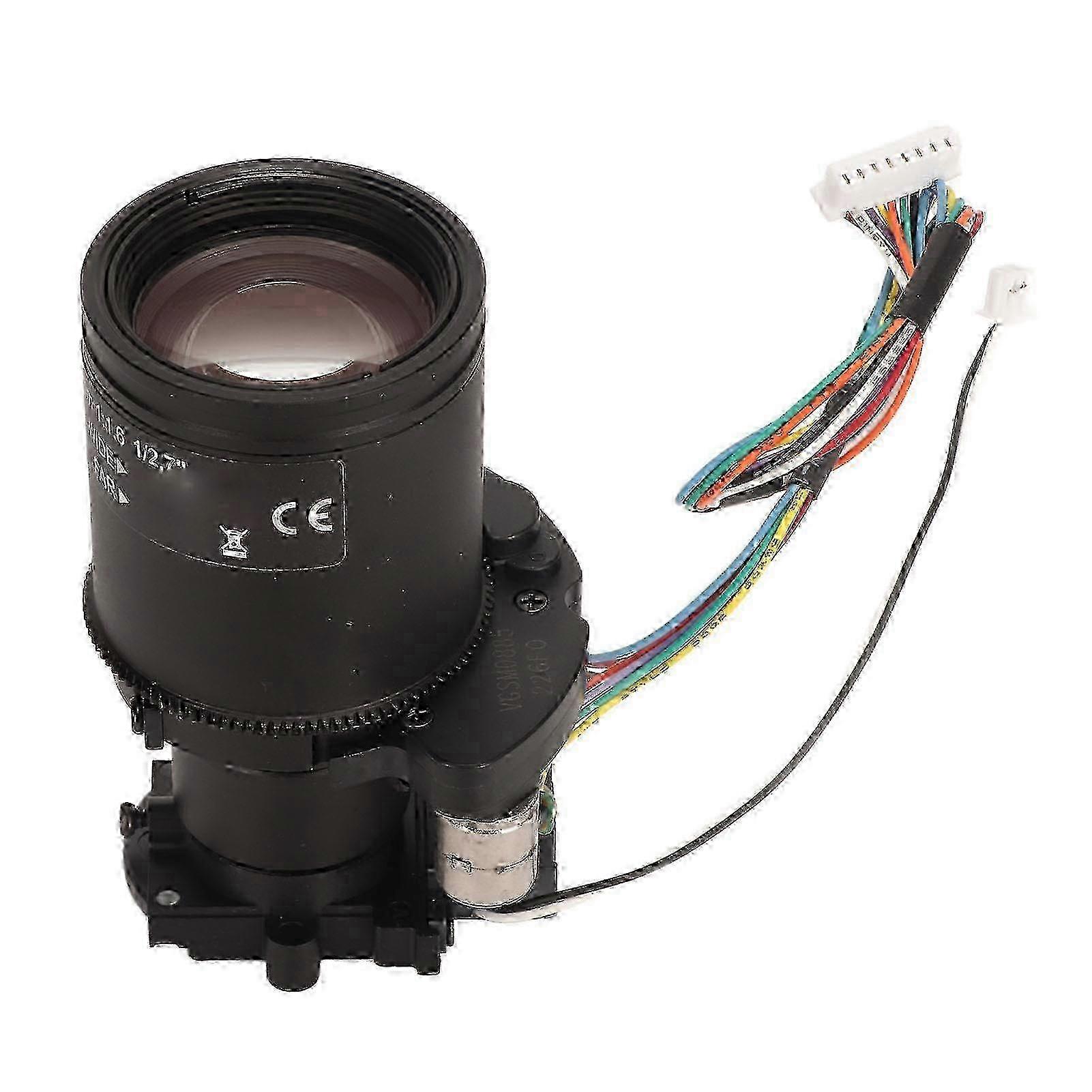 Motorized Zoom Lens with 5-50mm Range, 2MP High Brightness Autofocus for Precise Imaging