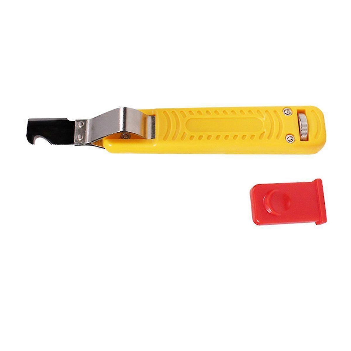 Cable Knife Stripper Plastic Handle Diameter 8-28mm Electrician Knife Adjustable Cable Stripping Kn
