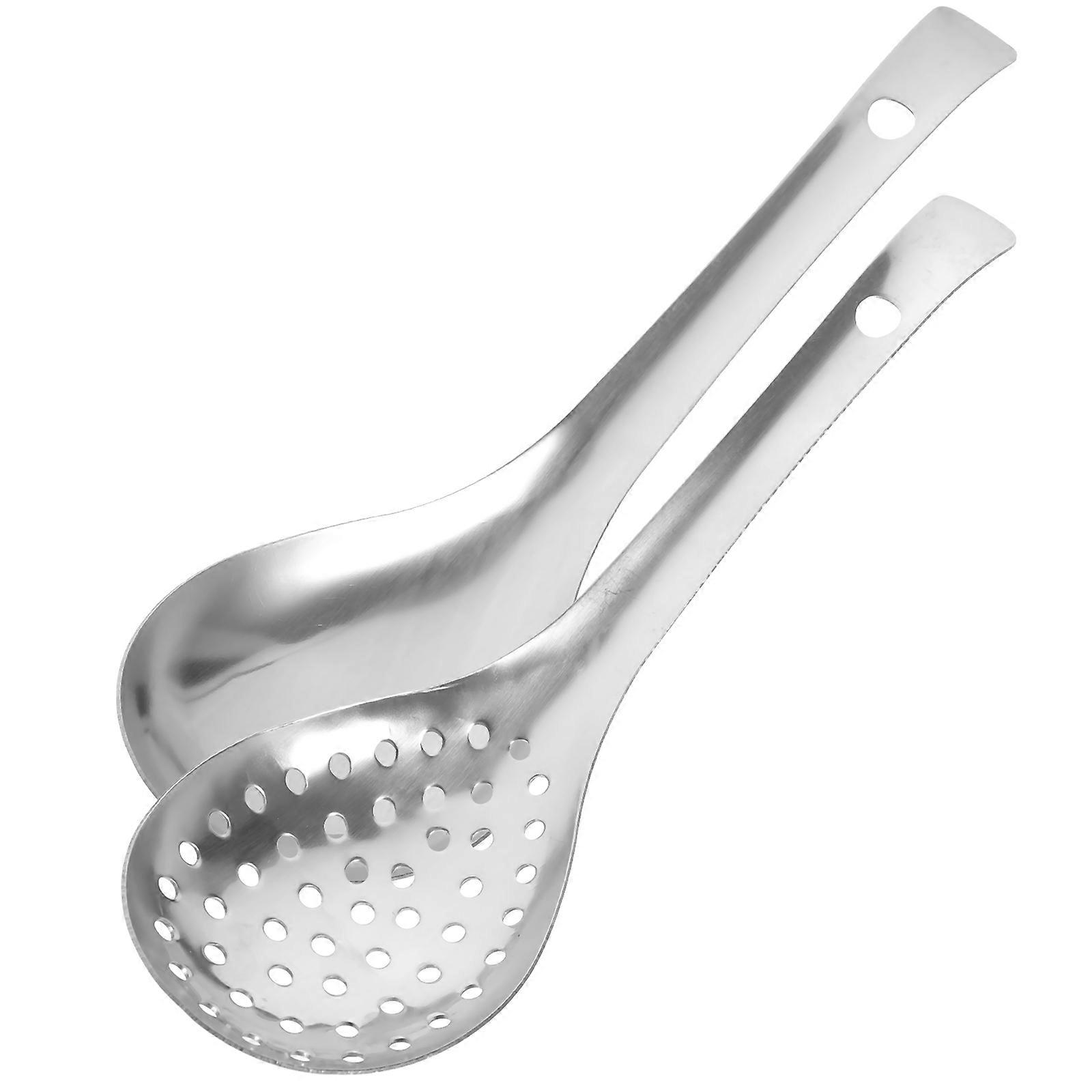 Versatile Spoon Set Stainless Steel Kitchen Utensils 1Set