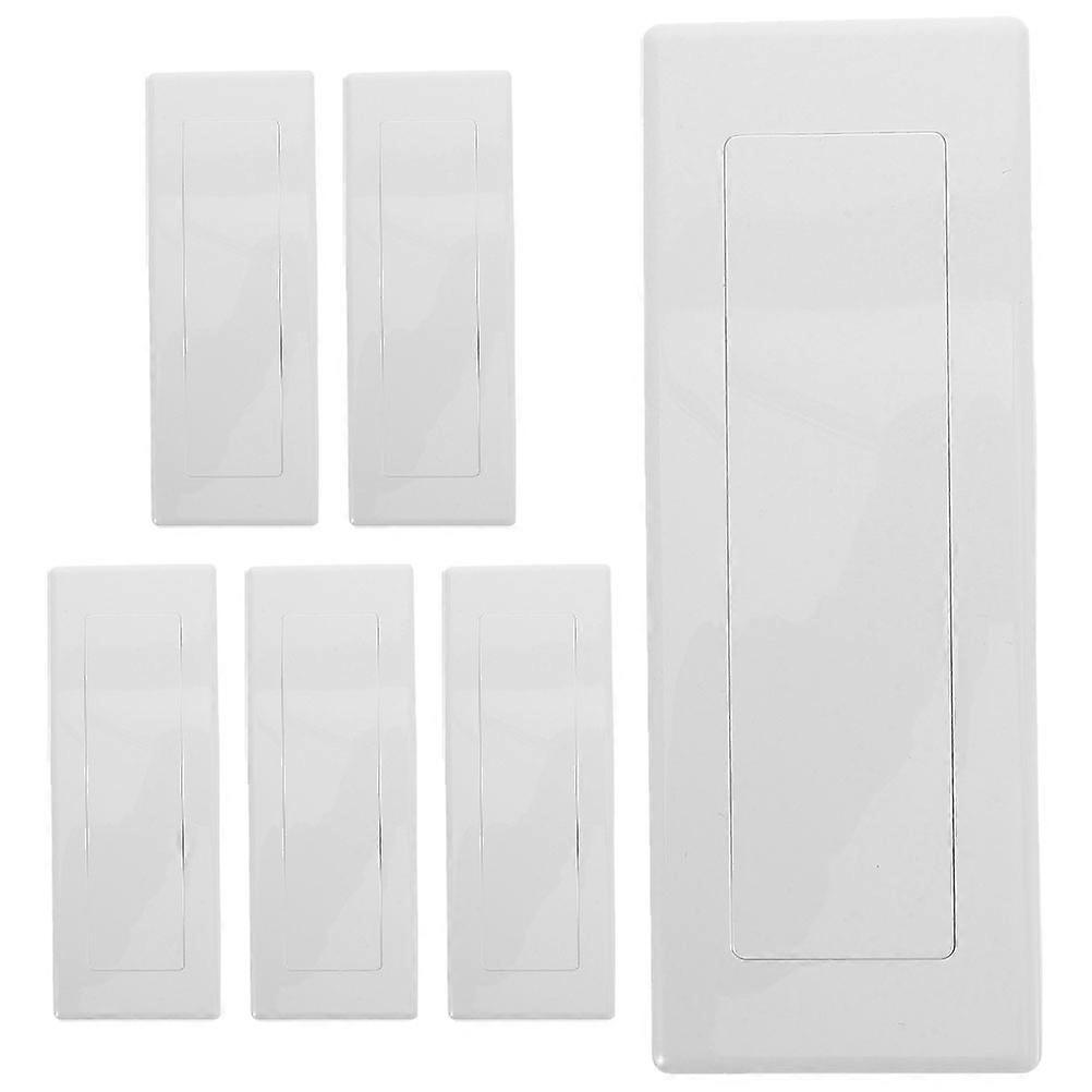 Junction Box Covers Wall Plate for Electrical Outlet Protection 6Pcs