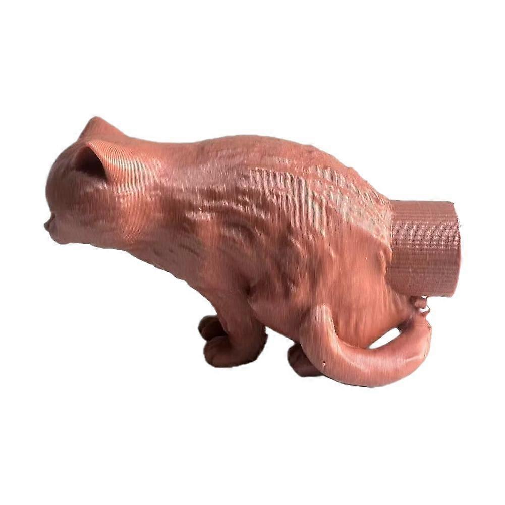 Creative 3D Printing Cat Vomited Toothpaste Dispenser Funny Cat Toothpaste Cover Parody Toy Toothpaste Head