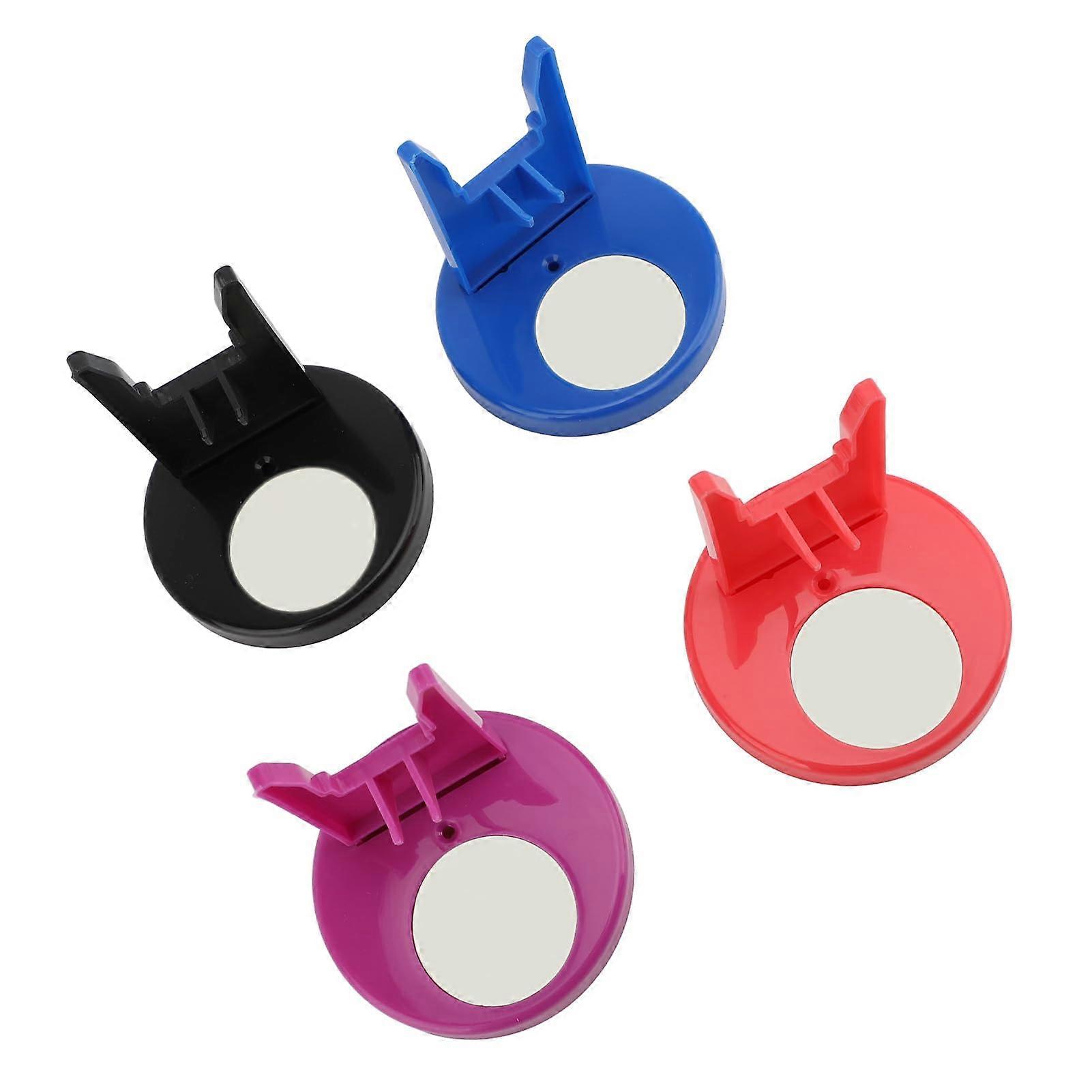 4PCS Hot Glue Gun Stand with Nonslip Base, Plastic Holder for Crafting, ColorCoded Set