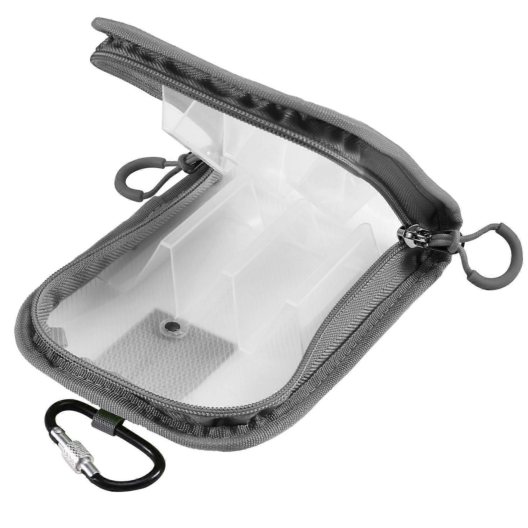 Fishing Lure Wrap Clear Lure Covers for Rod Fabric Hook Grey