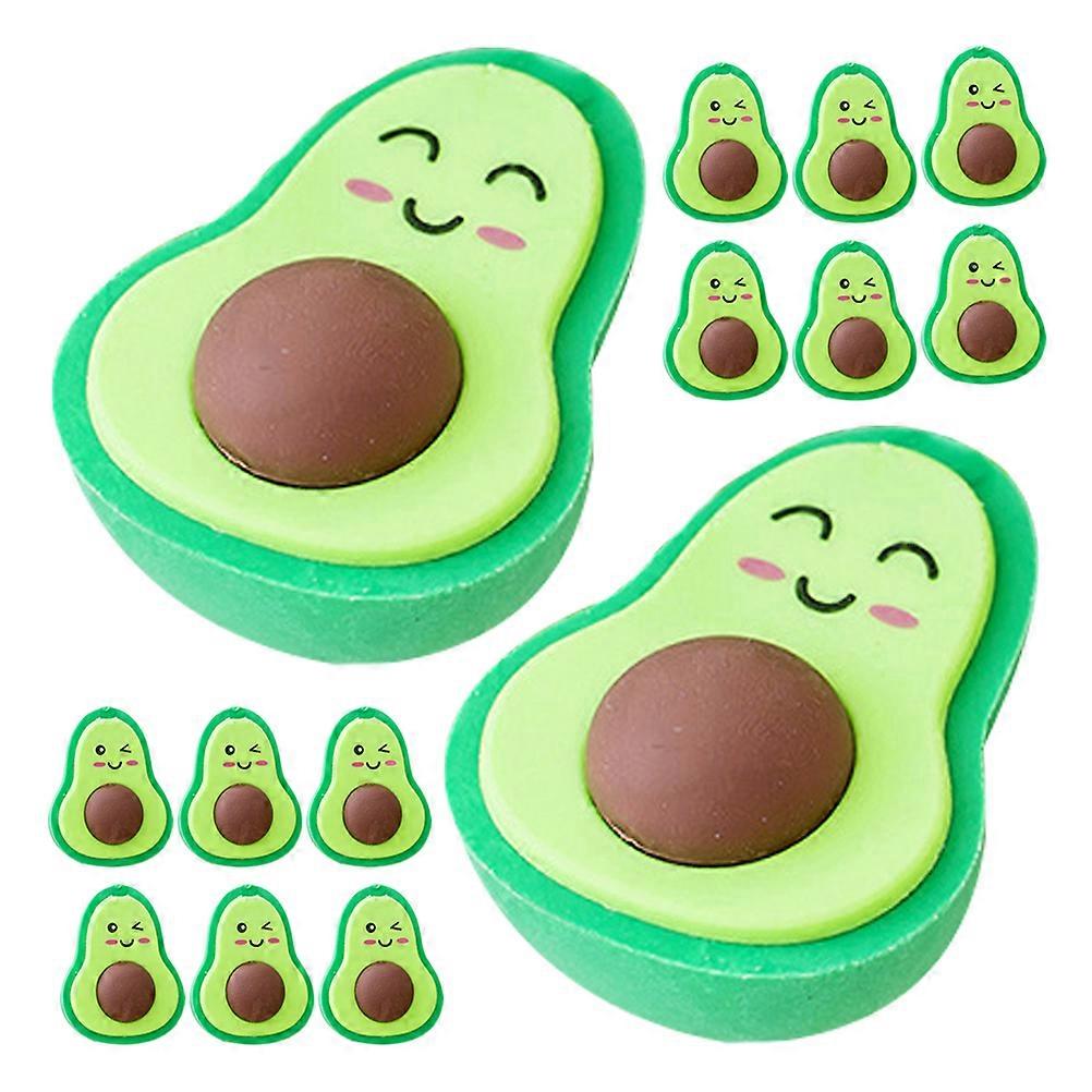 Cartoon Eraser Writing Supply 20Pcs Portable Multi Function Erasers