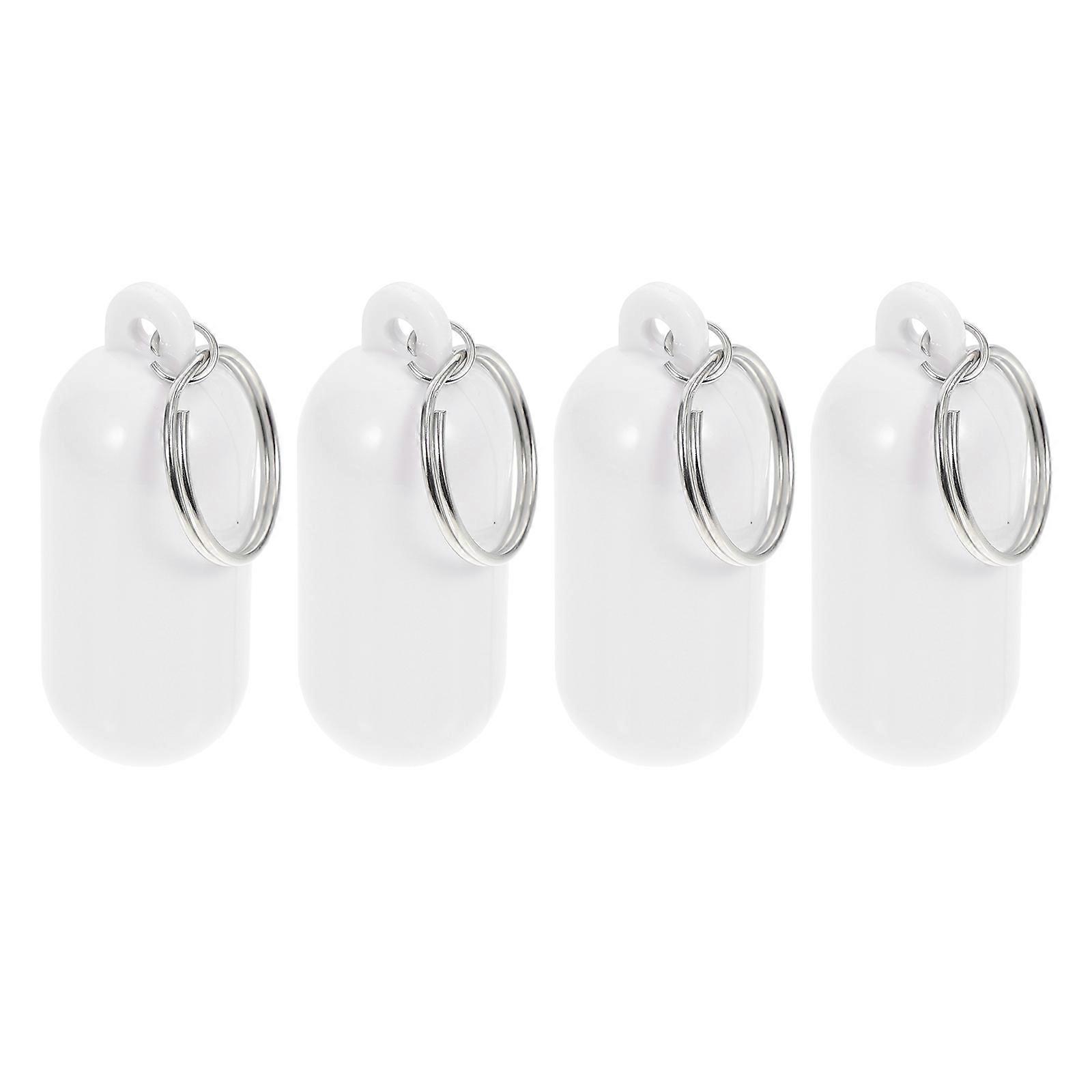 Floating Keychain Delicate Key Pendant for Decor Use 4Pcs Pack