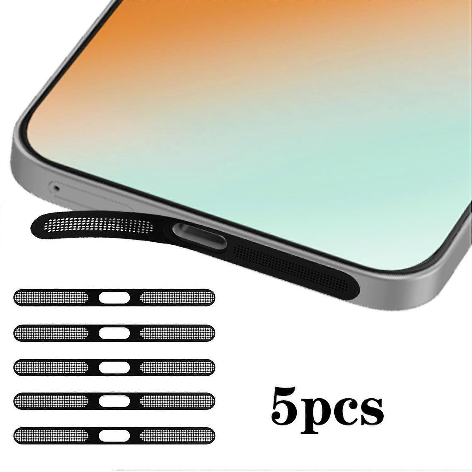 5pcs High-Density Metallic Integrated Speaker Dust Cover