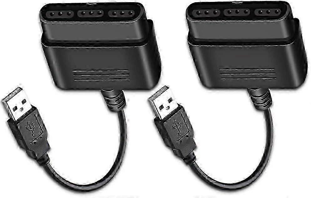 PS2 Controller to USB Adapter Converter Compatible with PS1/PS2 Controller Gamepad