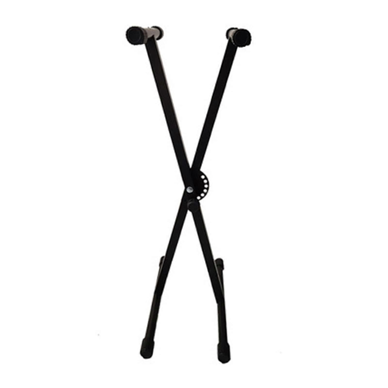 Height Adjustable XFrame Keyboard Stand for Digital Piano with Stable Support and Foldable Storage