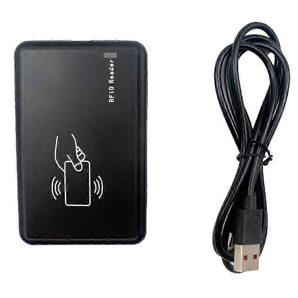 RFID Reader Writer 915M Plug & Play USB Scanner, Portable Long-Range RFID Inventory Scanner, Handheld UHF Tag Reader