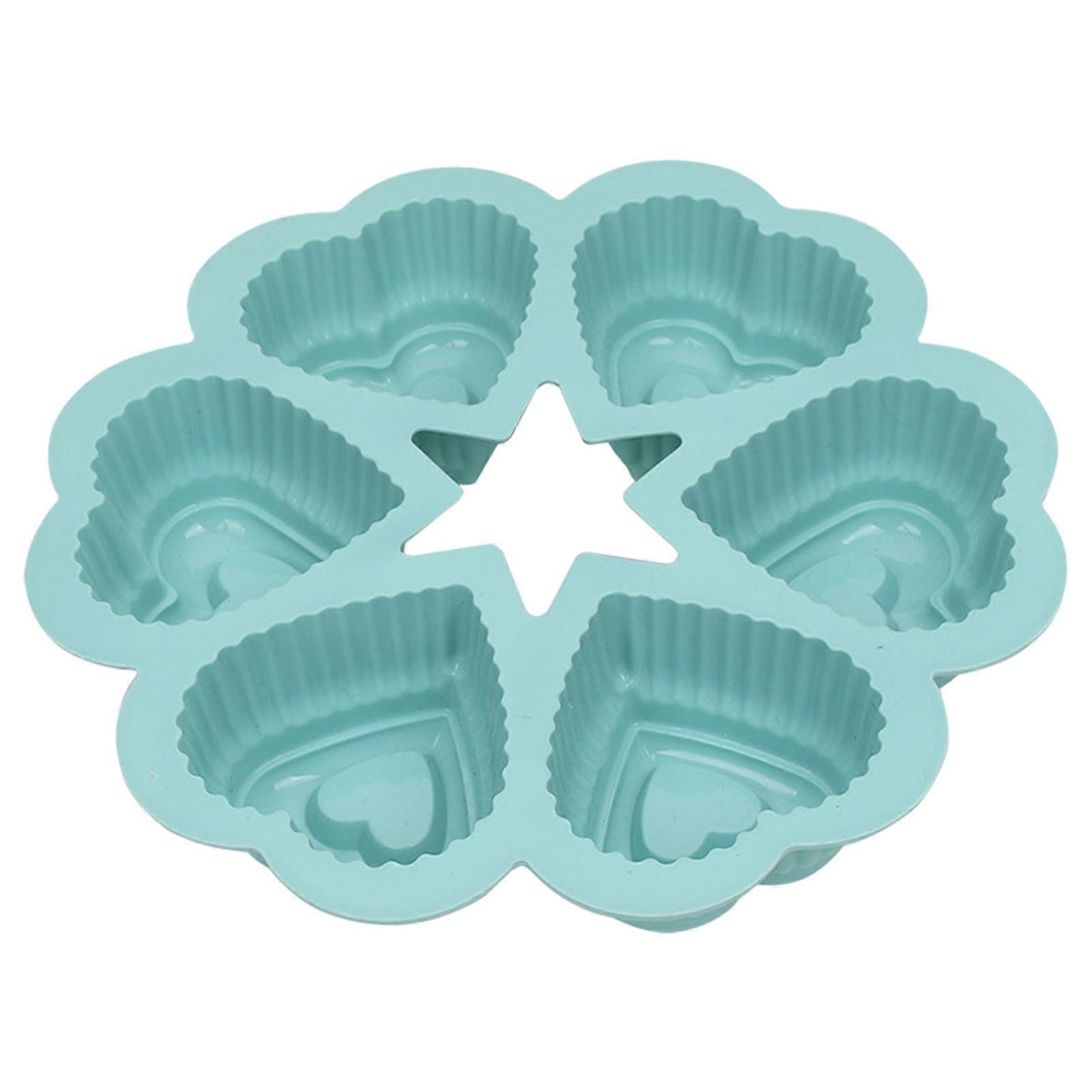 3Pcs Heart Mold Set - for Baking - with Silicone