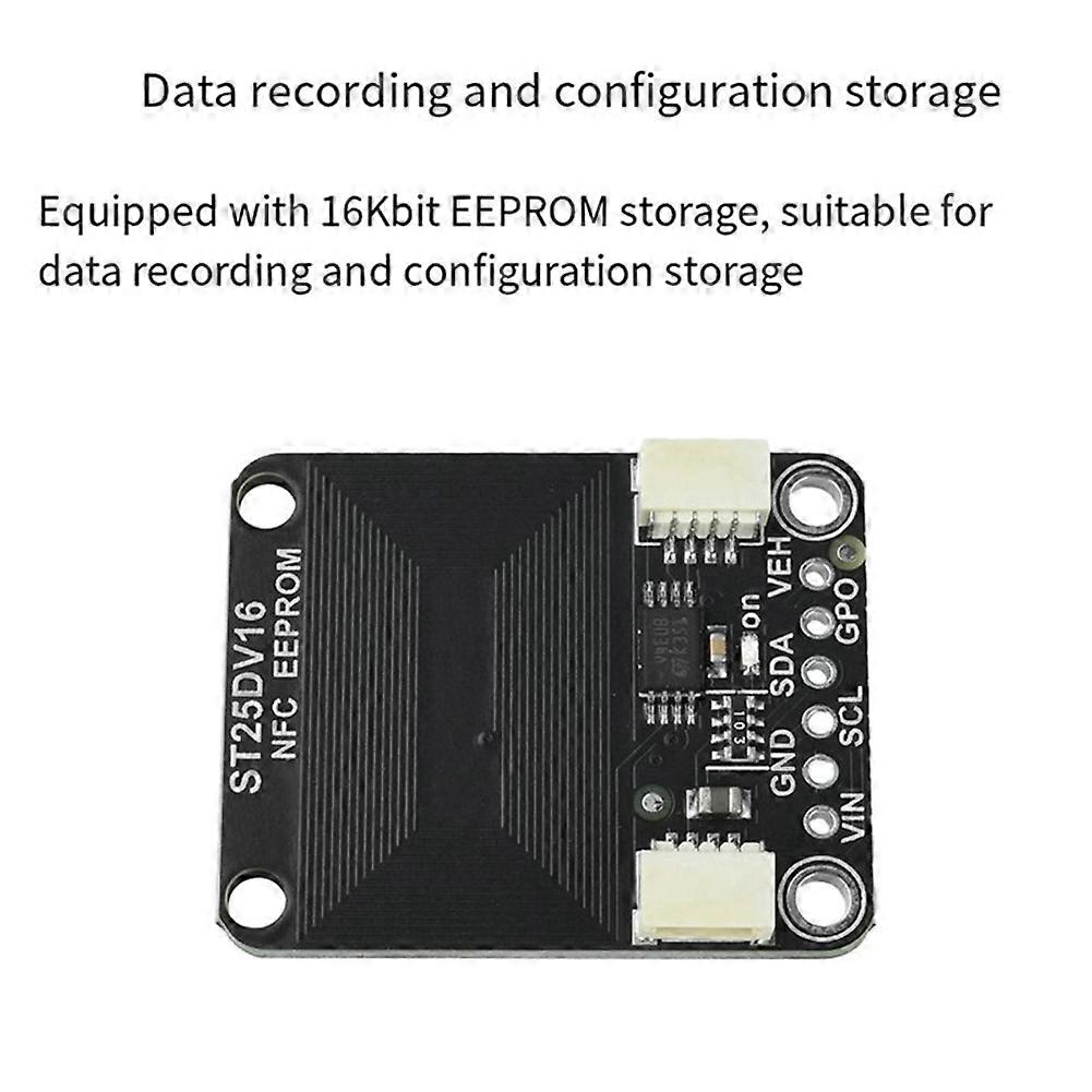 ST25DV16K RFID Dynamic Tag Frequency Module for I2C NFC Interface 16Kbit EEPROM Wireless Configuration for IoT Devices