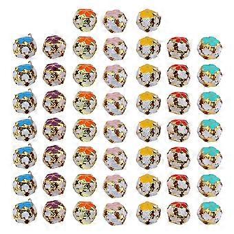 Cat Collar Bells Metal for Pet Use 200Pcs Colorful Flower Bells Necklace